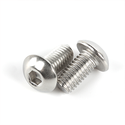 工業(yè)熊304不銹鋼A2-70內六角平圓頭螺釘ISO7380-1