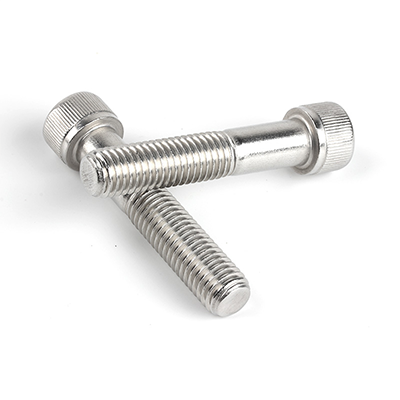 工業(yè)熊316不銹鋼A4-70內六角圓柱頭螺釘半牙滾花DIN912