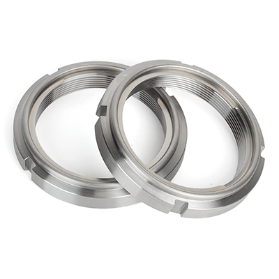 碳鋼本色鎖緊圓螺母